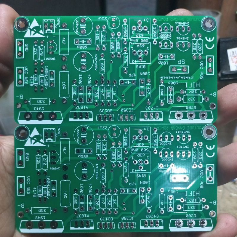 PCB OCL Hifi Bandar Power