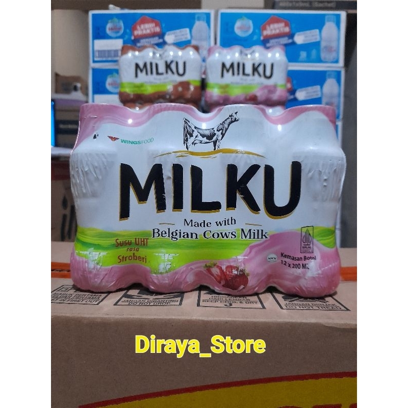 

Milku Susu Strawberry 12 x 220ml