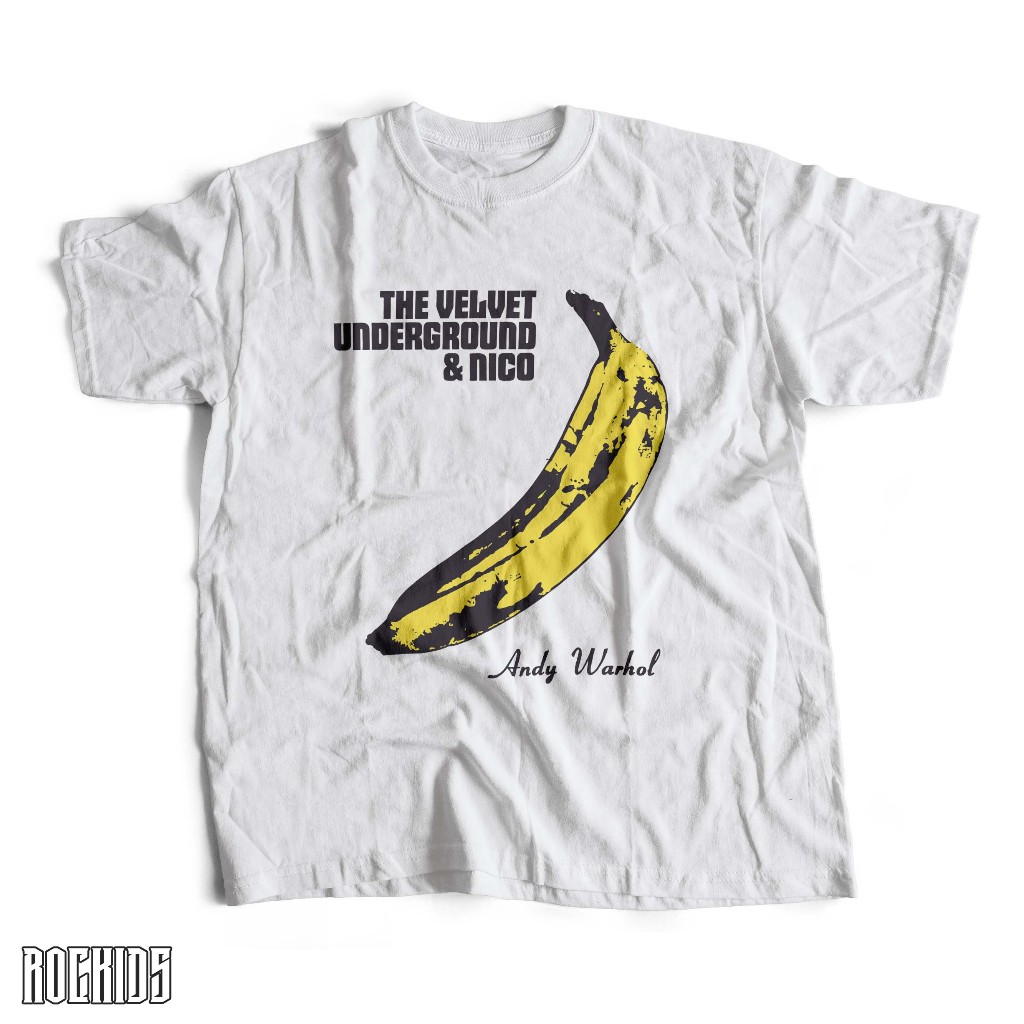 ROCKIDS - THE VELVET UNDERGROUND - TSHIRT - TEES - KIDSWEAR - KAOS BAND - KAOS BAND THE VELVET UNDER