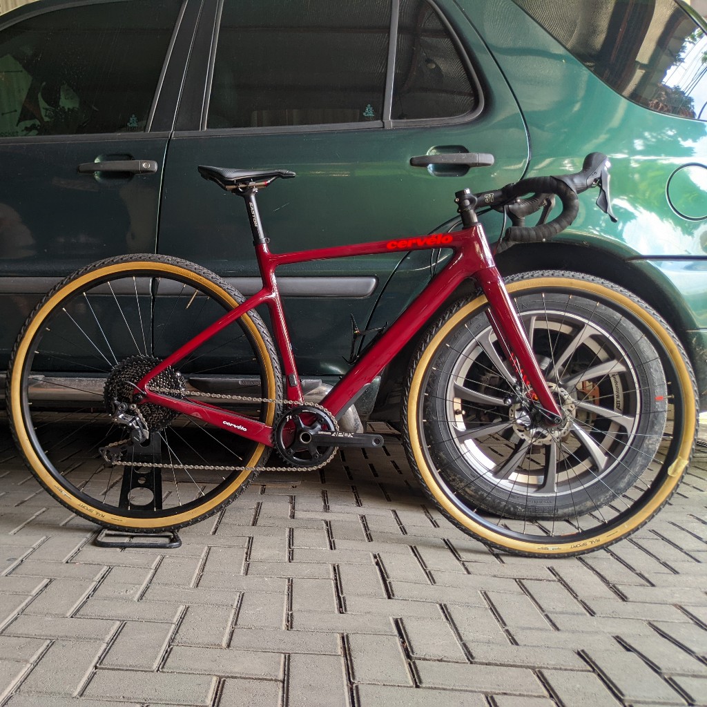 Cervelo Aspero Sepeda Gravel Bike Simano GRX Sram Apex