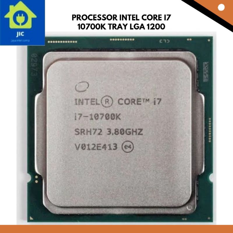 PROCESSOR INTEL CORE I7 10700K TRAY LGA 1200