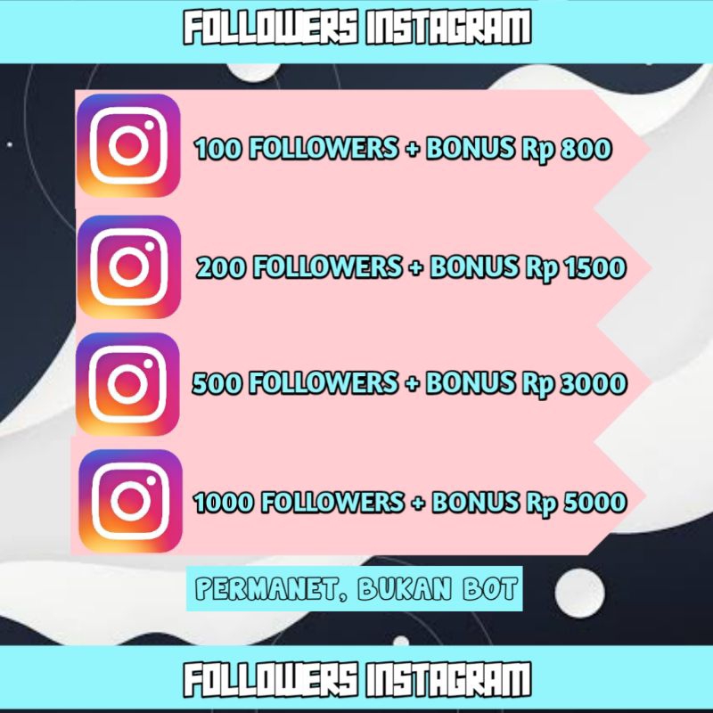 FOLLOWERS INSTAGRAM MURAH