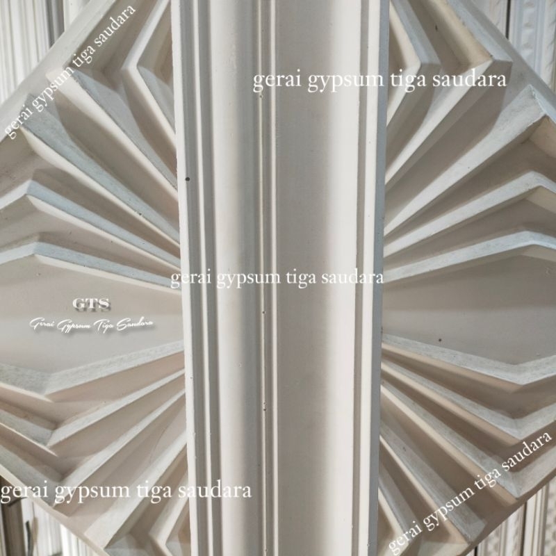 Lis Gypsum 12cm Polos Minimalis Kiki - List Profil Gypsum Minimalis 12cm