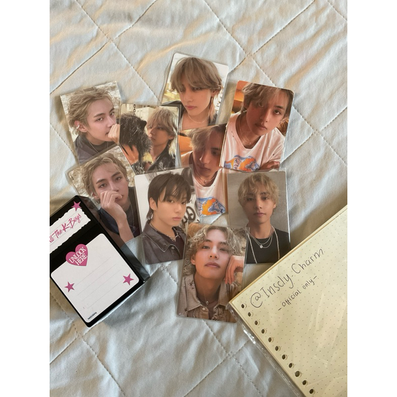 Photocard V Taehyung Jungkook | PC Layover | PC Golden Official