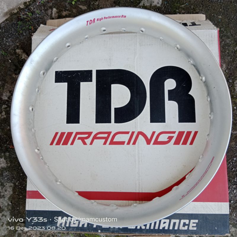 Velg TDR Racing U shape 2.50 ring 17 Hole 28