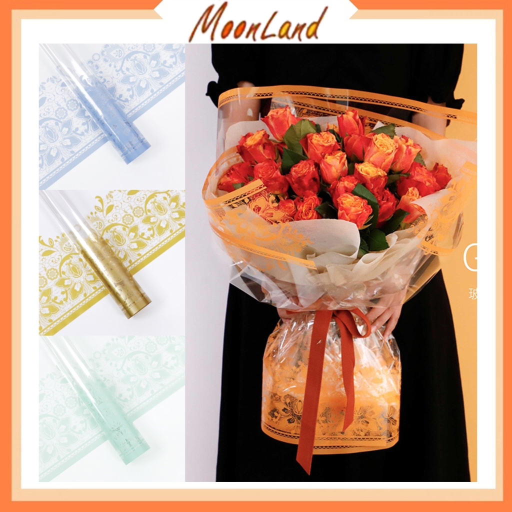 

Flower Wrapping Paper Varian Transparan Kertas Buket Bunga Cellophane Florist Kertas Kado KB6129
