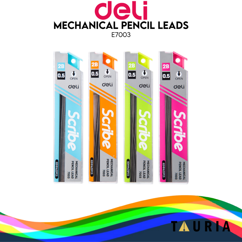 

REFILL ISI PENSIL MEKANIK 0.5 2B DELI 7003