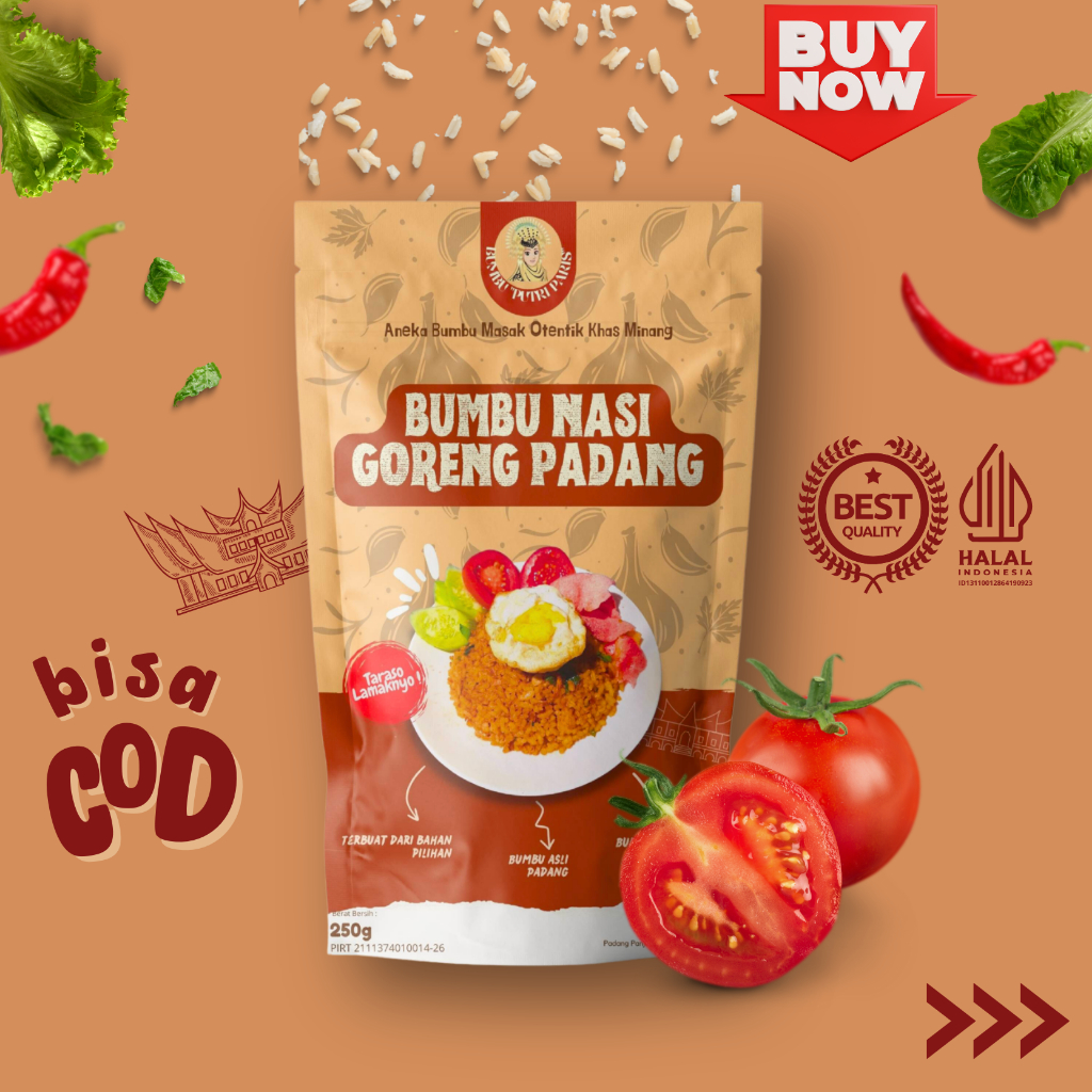 

Bumbu Nasi Goreng Padang "Putri Paris
