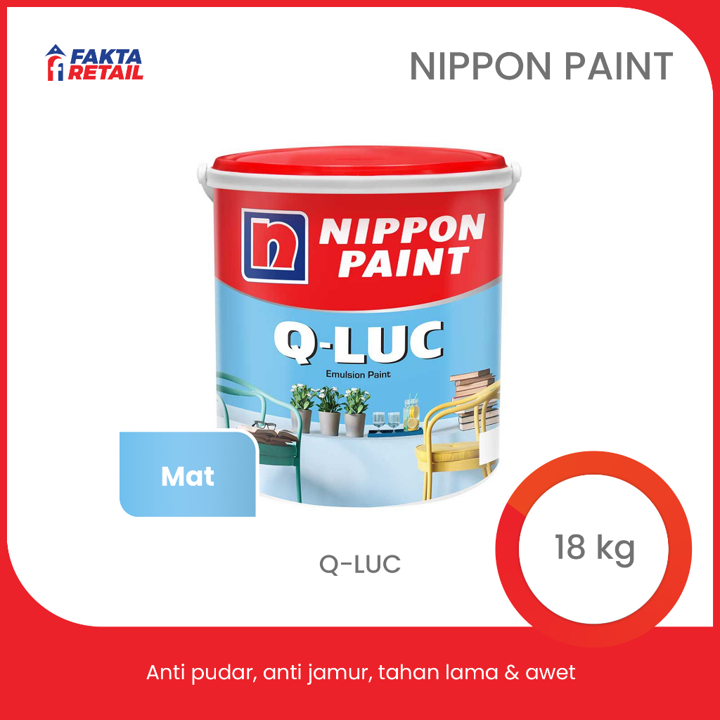 Q-LUC INTERIOR 18 KG NIPPON PAINT
