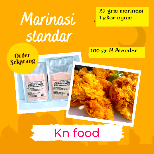 

Bumbu Perendaman Marinade Marinasi Ayam Chicken 1 ONS -Marinasi Standar 1 ONS