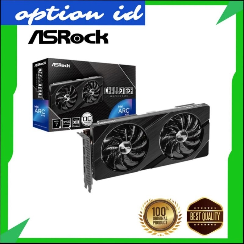 VGA ASRock Intel ARC A770 CHALLENGER OC 16G | ARC 7 16GB GDDR6