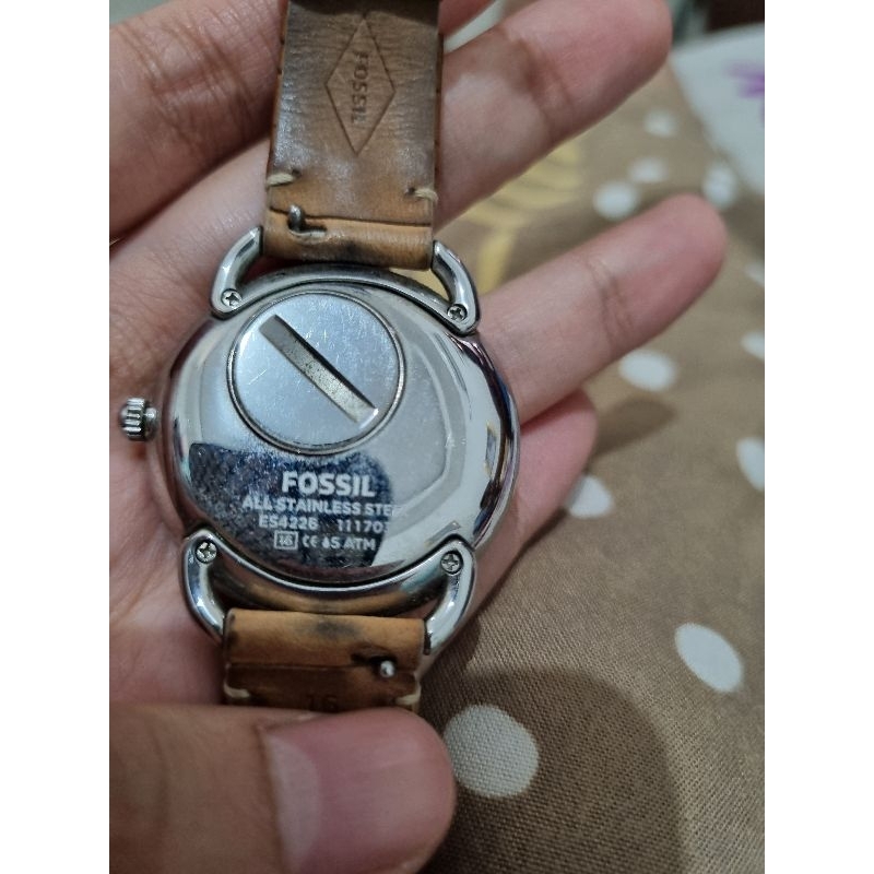 Jam Tangan Fossil Original Kulit Asli