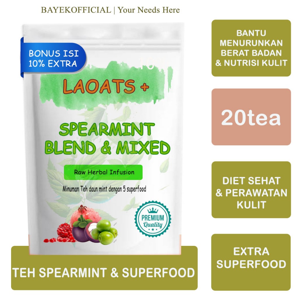 

Spermint Tea Spearint Tea Untuk Jerawat Organik Spreamint Mint Peppermint Tea Raw Herbal Spearmint Tea Spermint Tea Laoats
