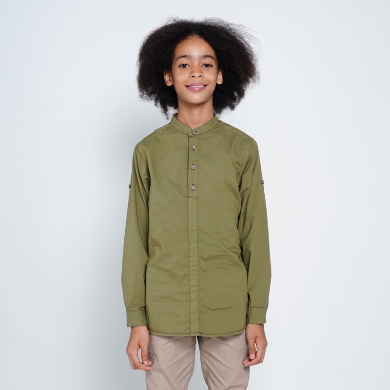 BAIHAQI KIDS KEMEJA KOKO ANAK HALIM LENGAN PANJANG BKA4