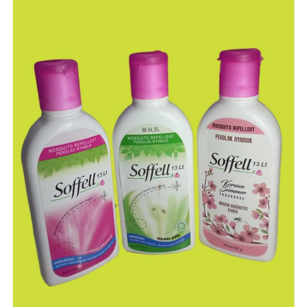 Soffel Korean Summer 60gr / Soffel Wangi Bunga / Soffel Wangi Bunga/ Soffel Wangi Kulit Jeruk / Soff