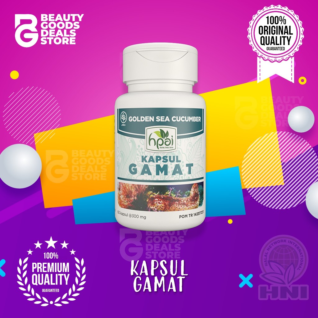 KAPSUL GAMAT HNI HPAI Herbal Nyeri Sendi Terampuh