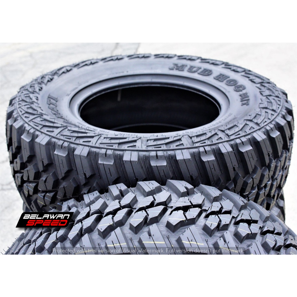 BAN MOBIL OFFROAD BAN MOBIL KEMBANG MT MERK KANATI MUDHOG UKURAN 33 12.50 RING 17 R17