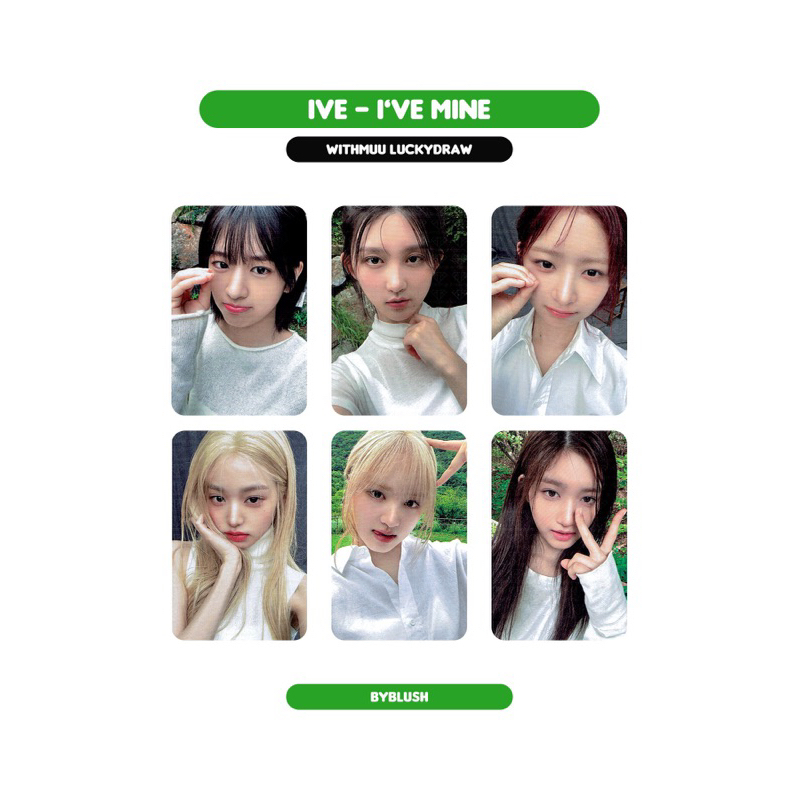 IVE Mine Withmuu Lucky Draw [READY SIAP KIRIM]
