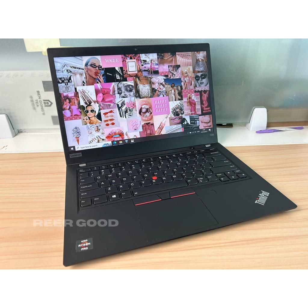 Laptop Lenovo Thinkpad T495 AMD RYZEN 7 PRO 3700 3500 SECOND BERKUALITAS BERGARANSI