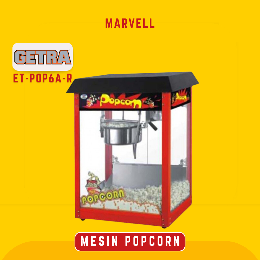 MESIN PEMBUAT POPCORN GETRA ET POP6A R ET-POP6A-R POPCORN MAKER GARANSI RESMI