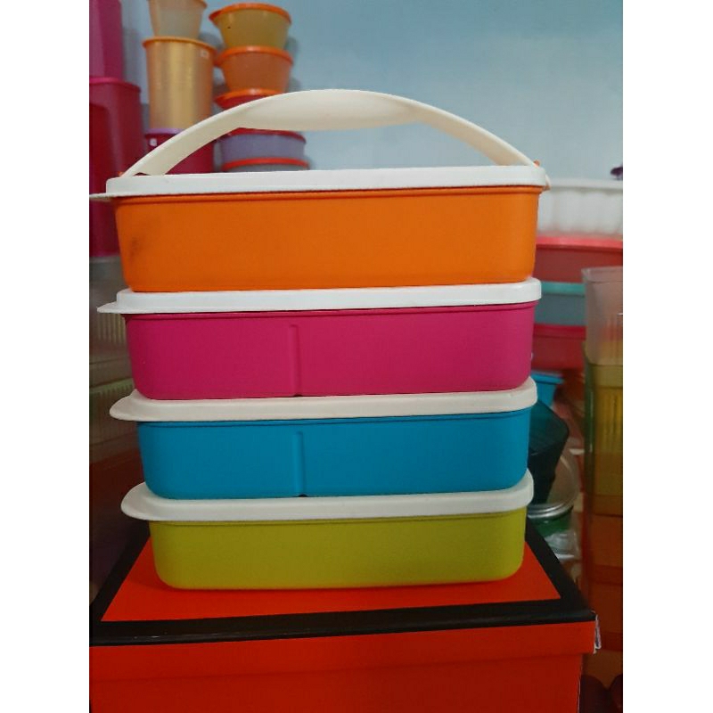 Tupperware original rantang 4 susun preloved 900ml