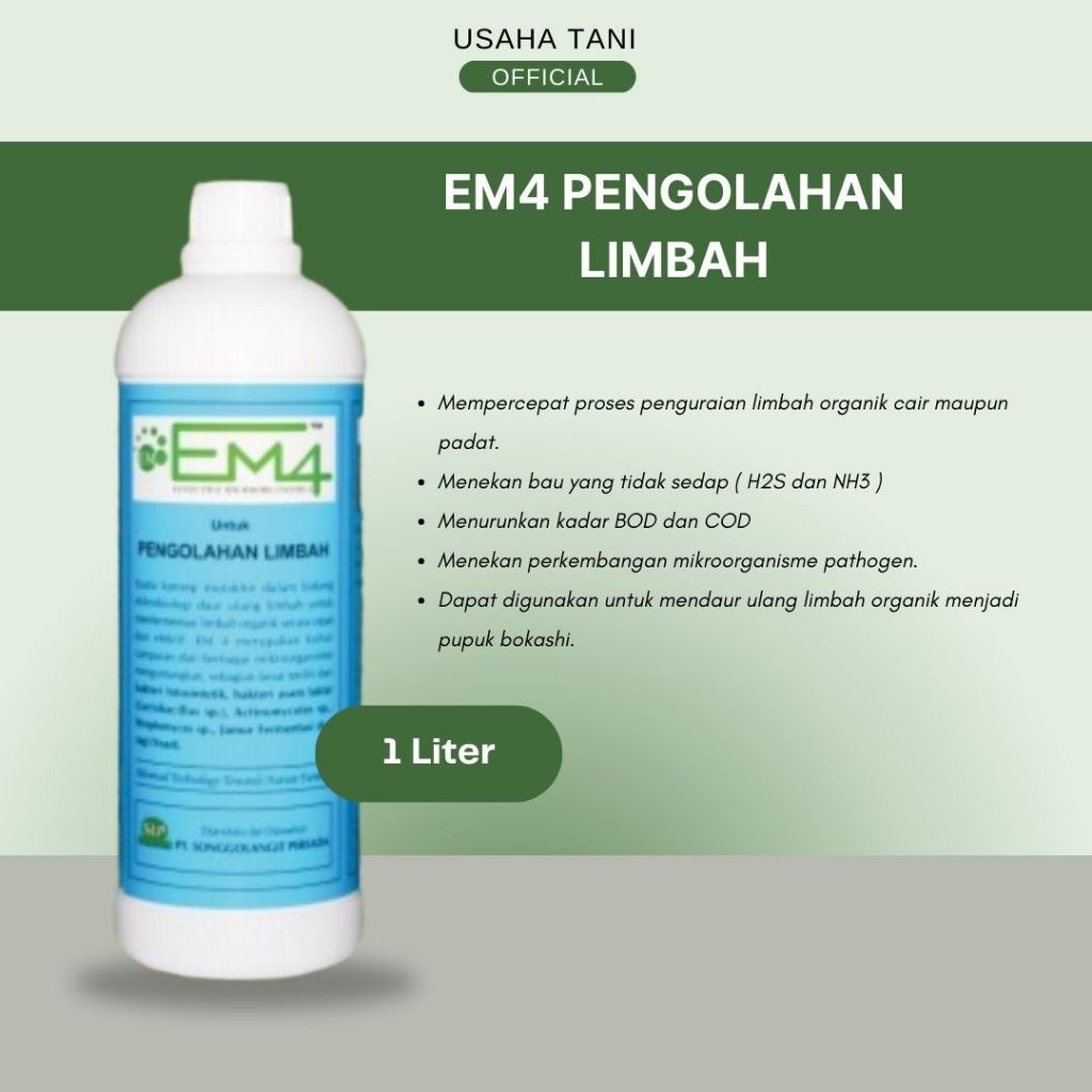 EM4 Pengolahan Limbah & Toilet