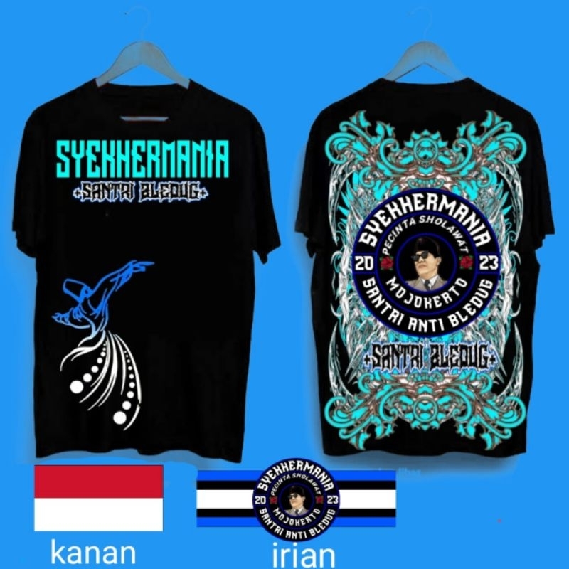 Custom Kaos SYEKHERMANIA S Mojokerto