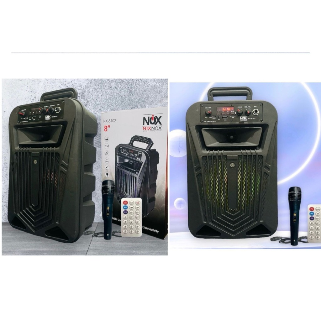 Speaker Bluetooth Nixnox NX-8102 + Microphone