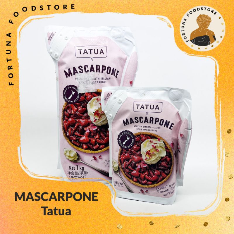 

Tatua Mascarpone Cheese Keju 500gr atau 1kg