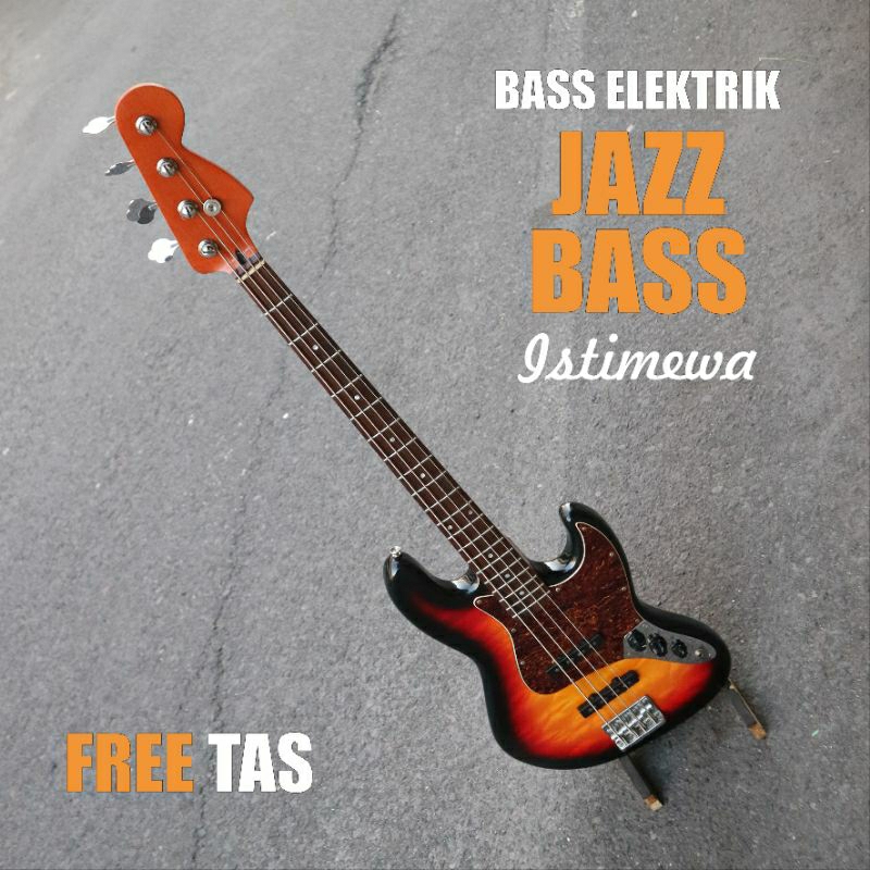 BASS ELEKTRIK JAZZ BASS ALNICO HQ