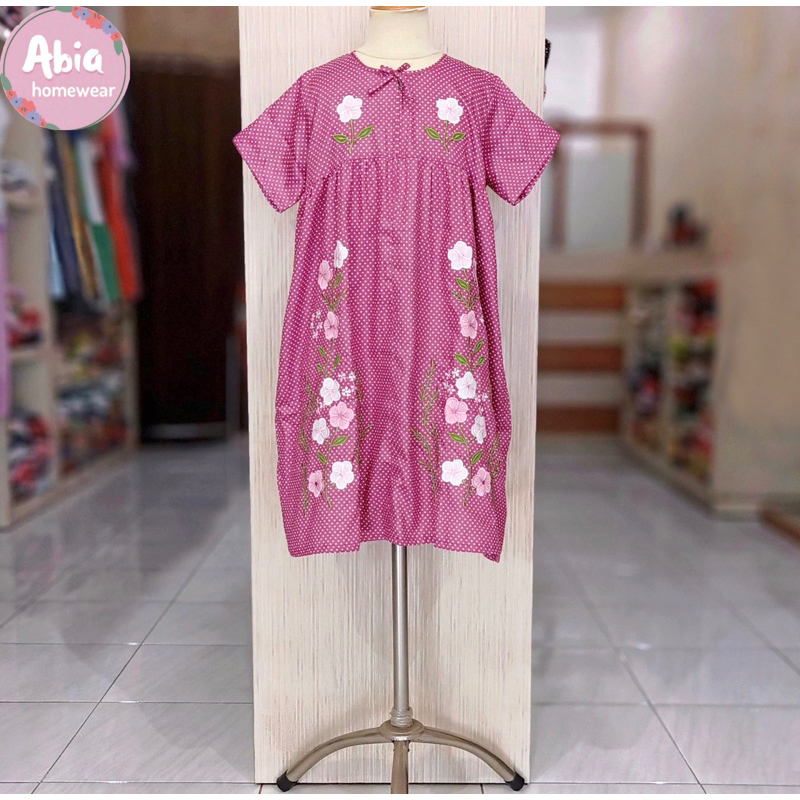 Daster Anak Katun Jepang Bordir Khas Malang