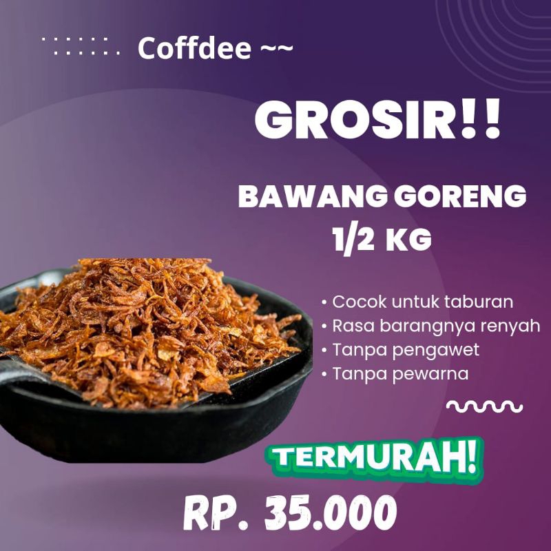 

COD!! Bawang Goreng Kriuk 200gr