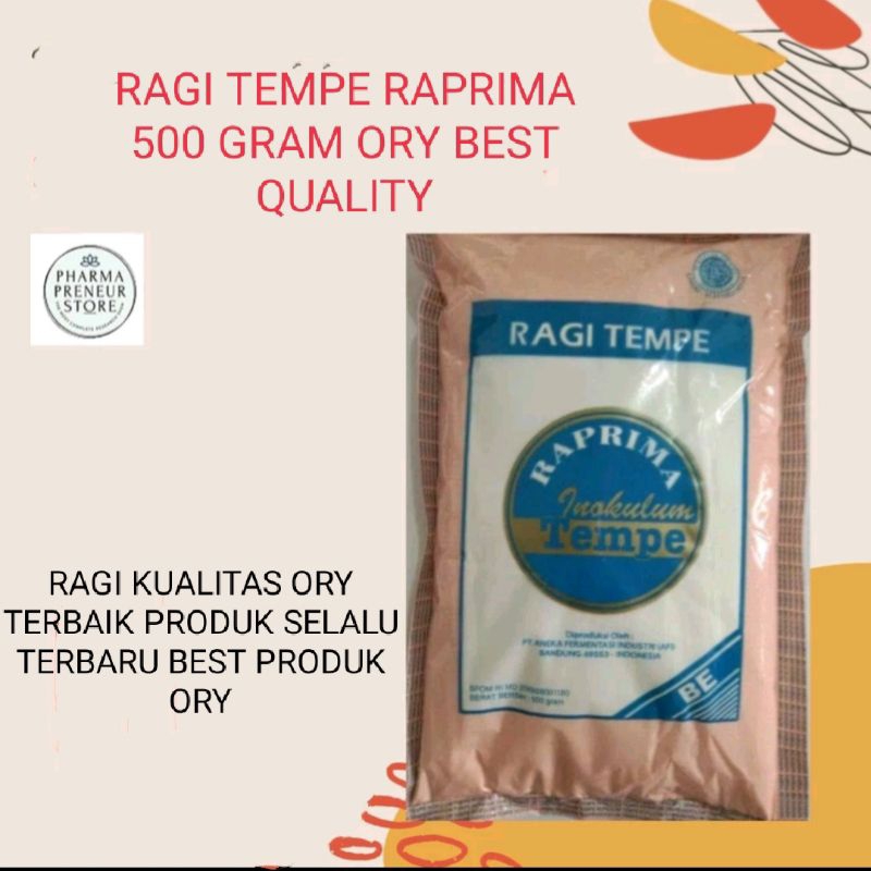 

RAGI TEMPE RAPRIMA 500 GRAM ORY