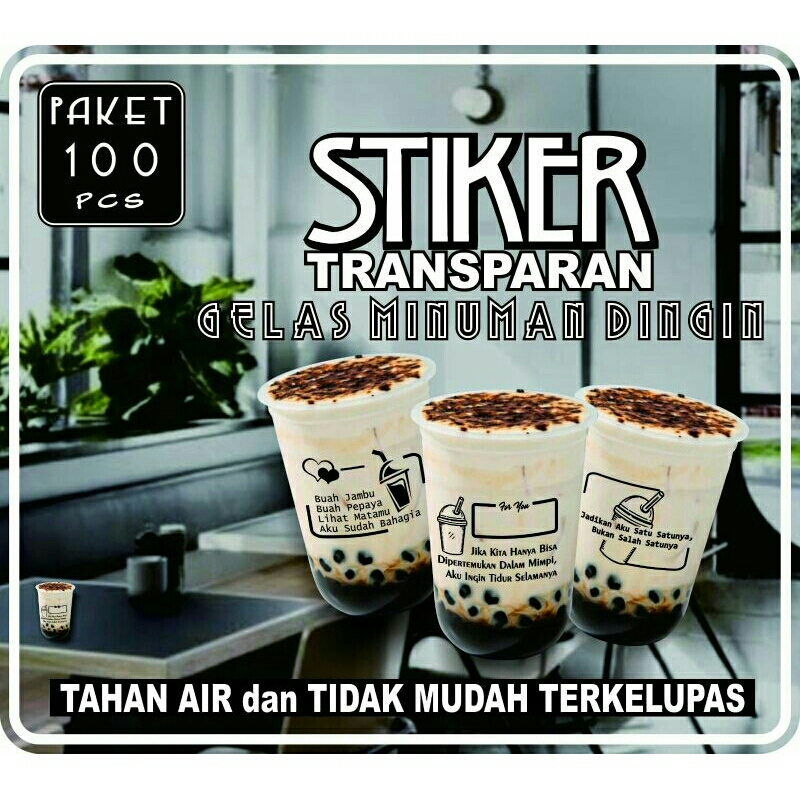 

STIKER KATA-KATA 12 KARAKTER MINUMAN KEMASAN CUP (vol 1)