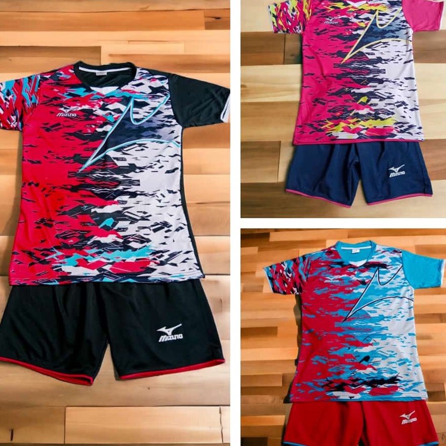 Terlaku Setelan Baju Voli Cewek Voli Wanita Printing Murah