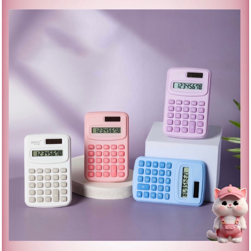 

N26 Kalkulator Minimalis 8 Digit / Kalkulator for School / Mini Calculator Lucu