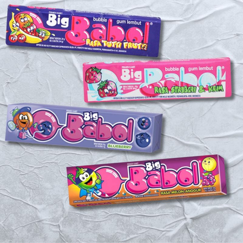 

Big Babol Candy Stick 20G