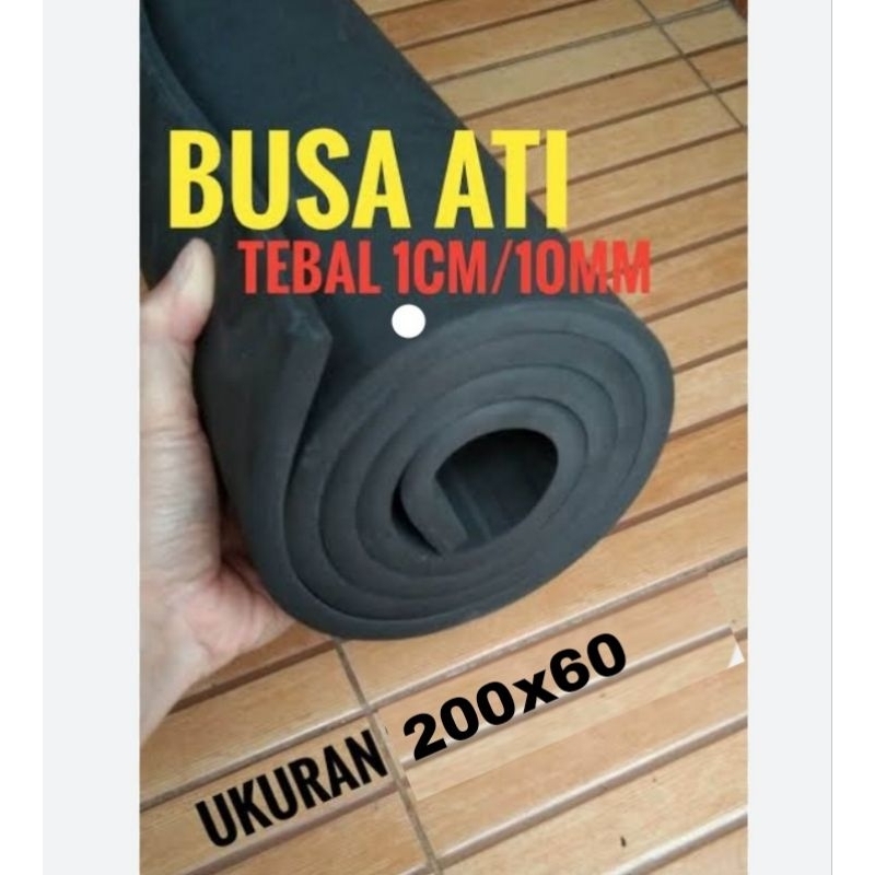 busa ati alas aquarium 200x60 tebal 1cm/10mili
