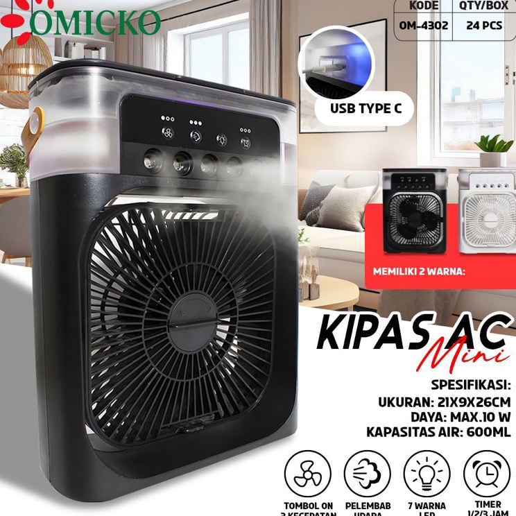 Kipas AC  Kipas Portable  Kipas angin AC Dinamo Besar angin lebih kencang dan dingin