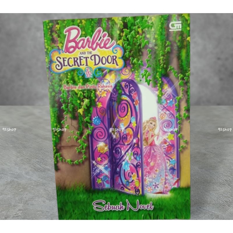 Buku novel Barbie and the secret door buku novel bergambar Barbie dan pintu rahasia buku barbie