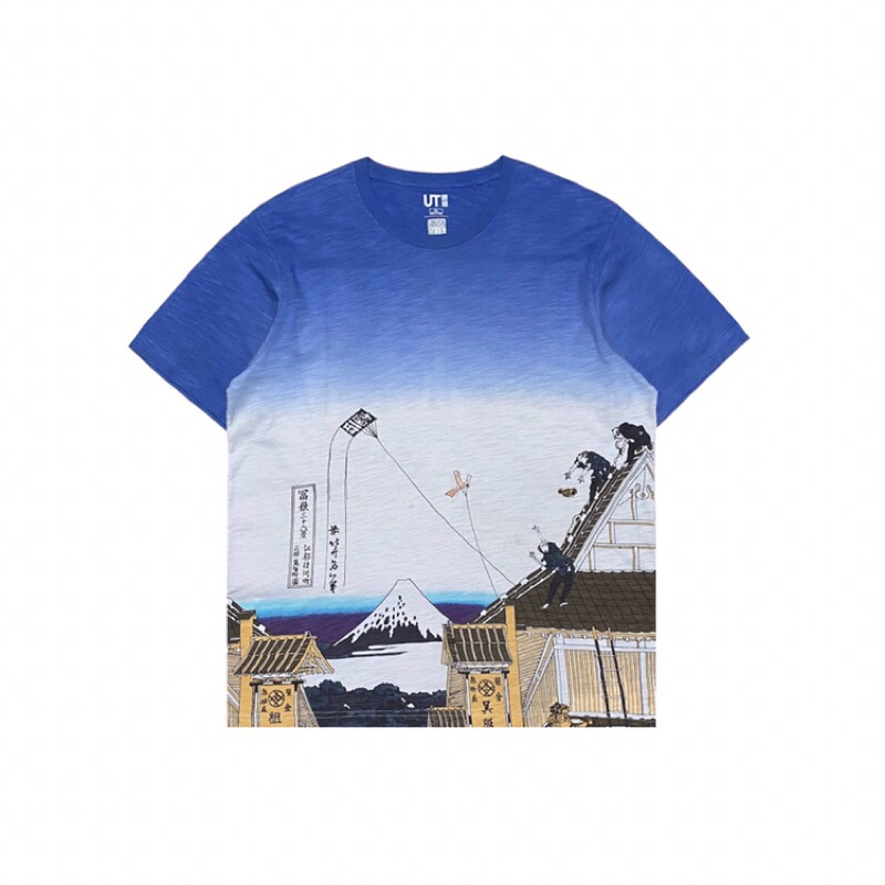Uniqlo Hokusai Blur T-shirt