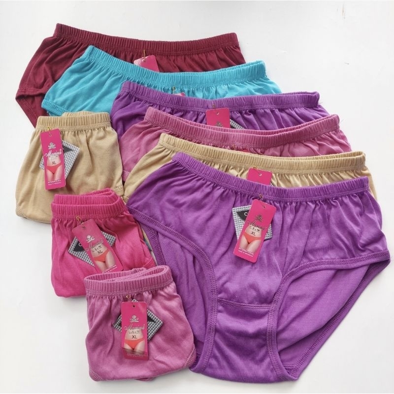 Celana Dalam Wanita Katun Lusinan/ Celana Dalam Marina Tua/ cd classic