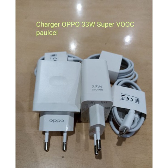 Baru YzT Charger Oppo 33W Super VOOC Reno 8 7 A96 Original Usb Type C