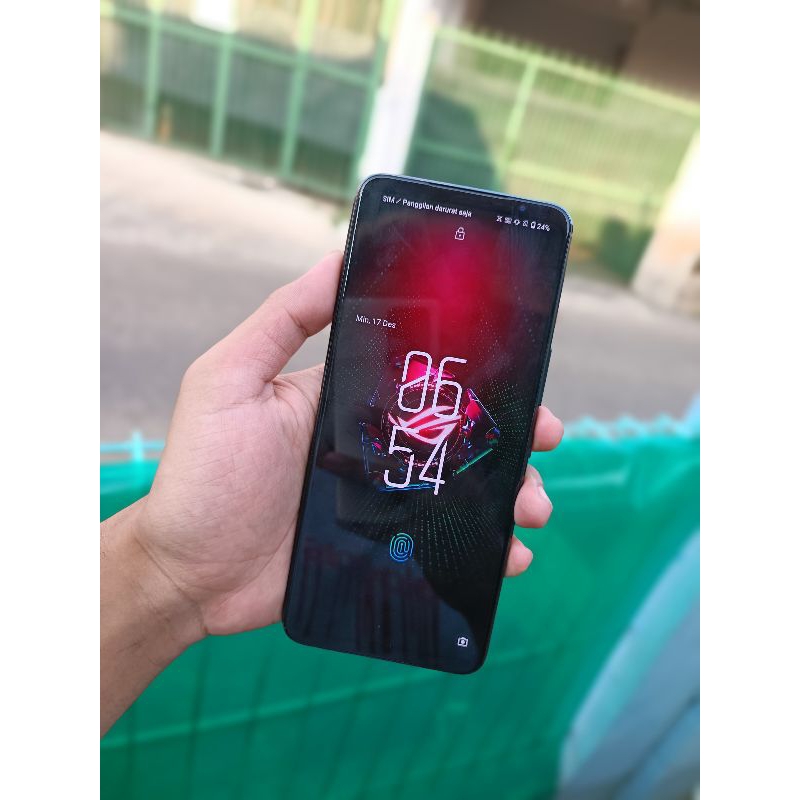 asus rog 5s 8/128 gb second original resmi siap pakai