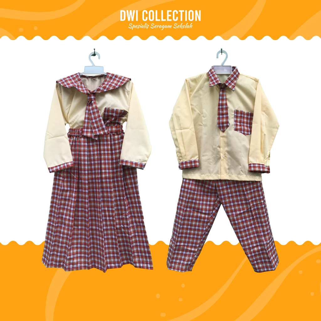 SERAGAM MUSLIM KOTAK PAUD / TK
