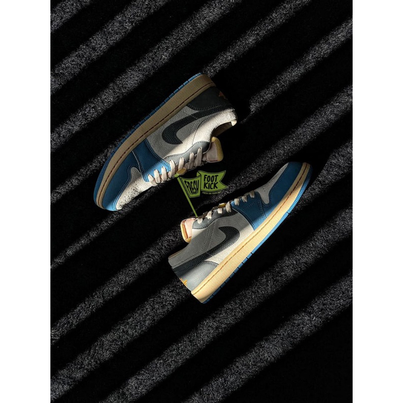 Nike Air Jordan 1 Low Vintage Unc Grey Tokyo 96