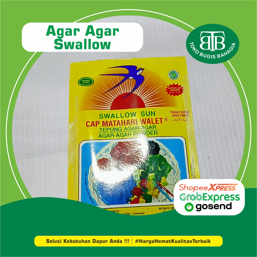 

Agar agar powder swallow sun,murah makassar