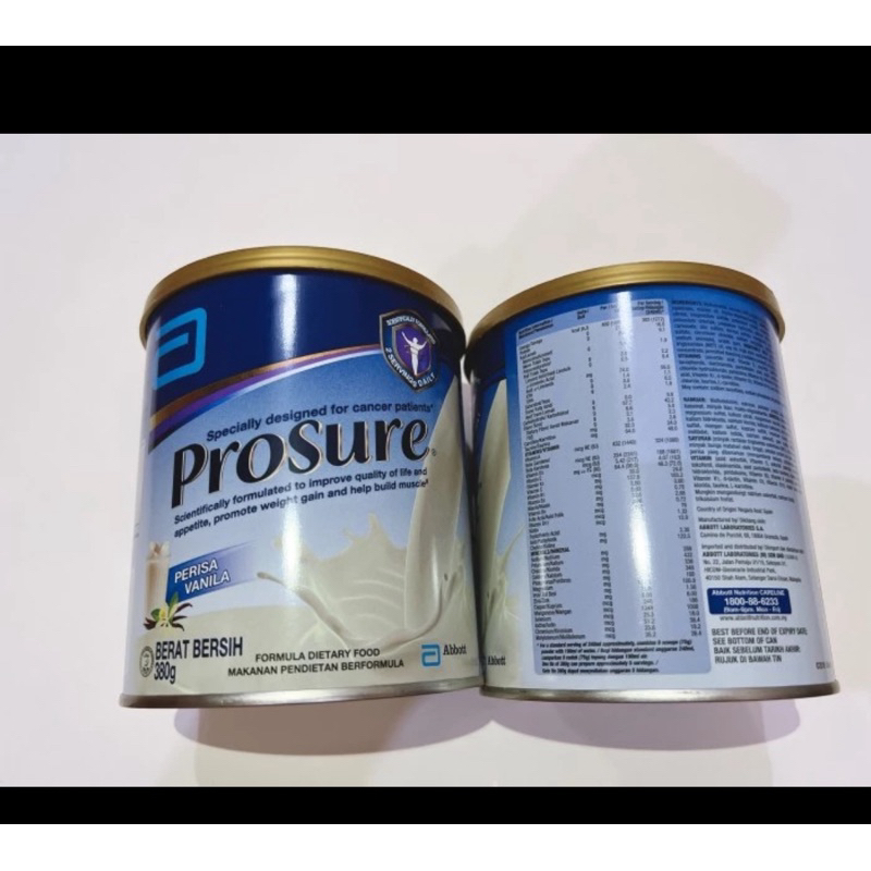 

prosure vanila 380g