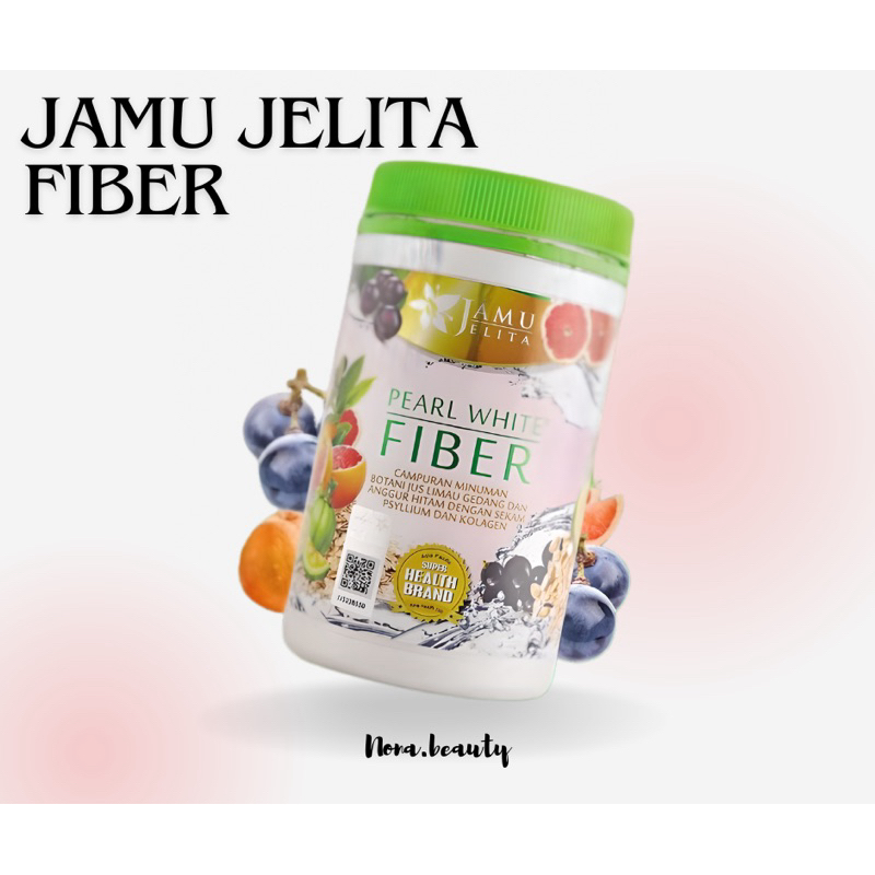 Fiber Pearl White Jamu Jelita
