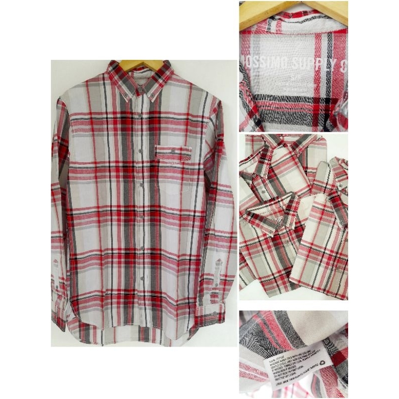 Kemeja Lengan Panjang Mossimo Supply